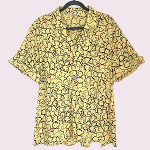 Vintage Missoni abstract button down